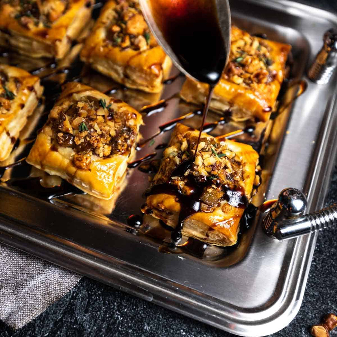 Baked Gorgonzola Puffs
