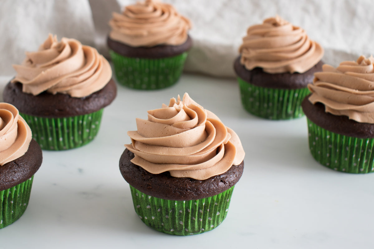 Chocolate Cupcakes with Chocolate Balsamic Frosting