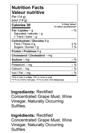 Barbaresco Vinoso Wine Vinegar