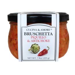 Red Pepper & Artichoke Bruschetta