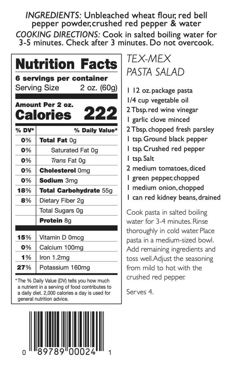 Red Pepper Fettuccine