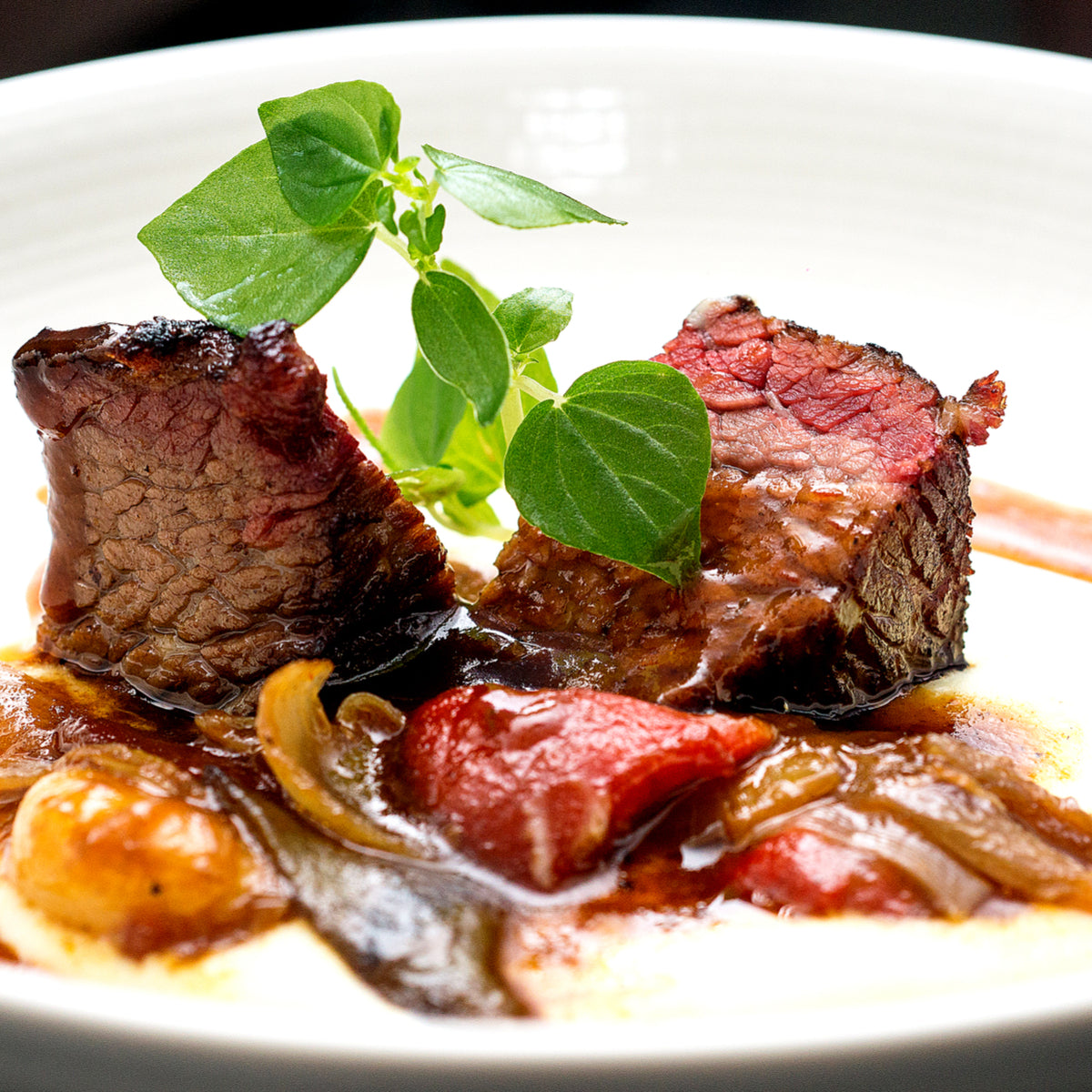 Slow Cooker Short Ribs with Blueberry Balsamic