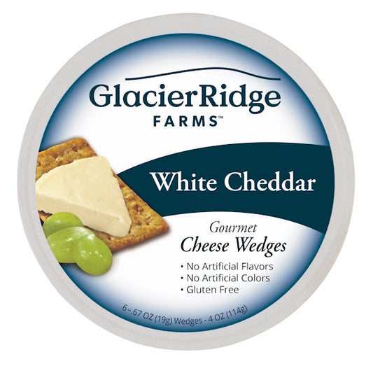 White Cheddar Gourmet Cheese Wedges