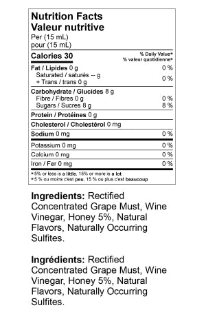 Honey Ginger White Balsamic (Whole Ingredient)
