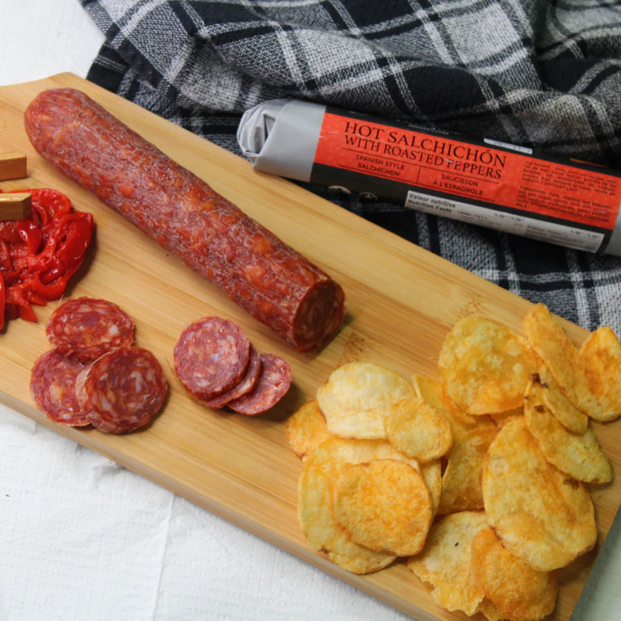 Artisan Cured Pork with Hot Roasted Peppers