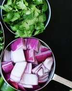 Cilantro & Red Onion Infused Olive Oil