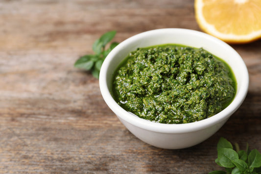 Pesto Infused Olive Oil