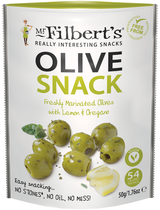 Green Olives with Lemon & Oregano