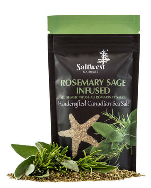 Saltwest Naturals Organic Rosemary Sage Sea Salt